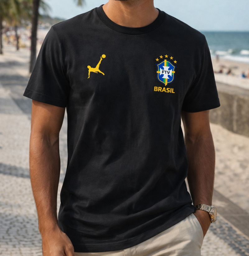 Camiseta Brasil Futevôlei