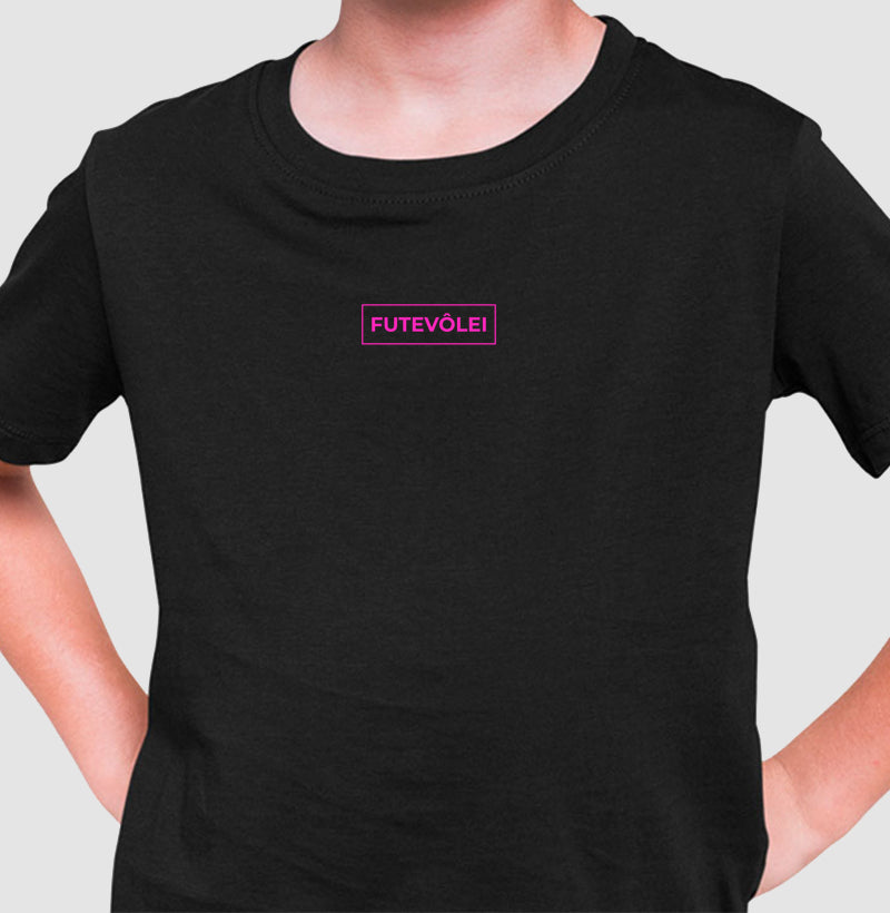Futevôlei rosa neon