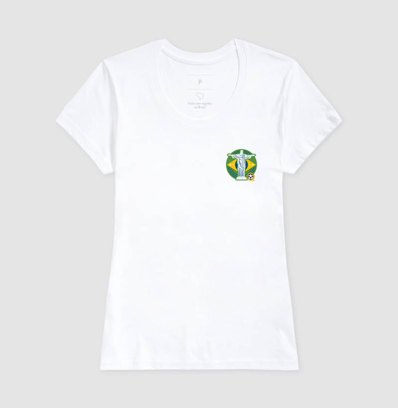 Camiseta Cristo Verde e Amarelo Futevôlei