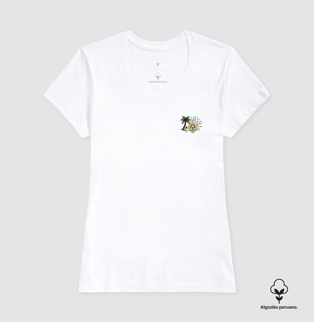 Camiseta Sol do Futevôlei Algodão Peruano
