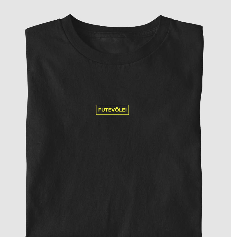 Camiseta Futevôlei Amarelo Neon