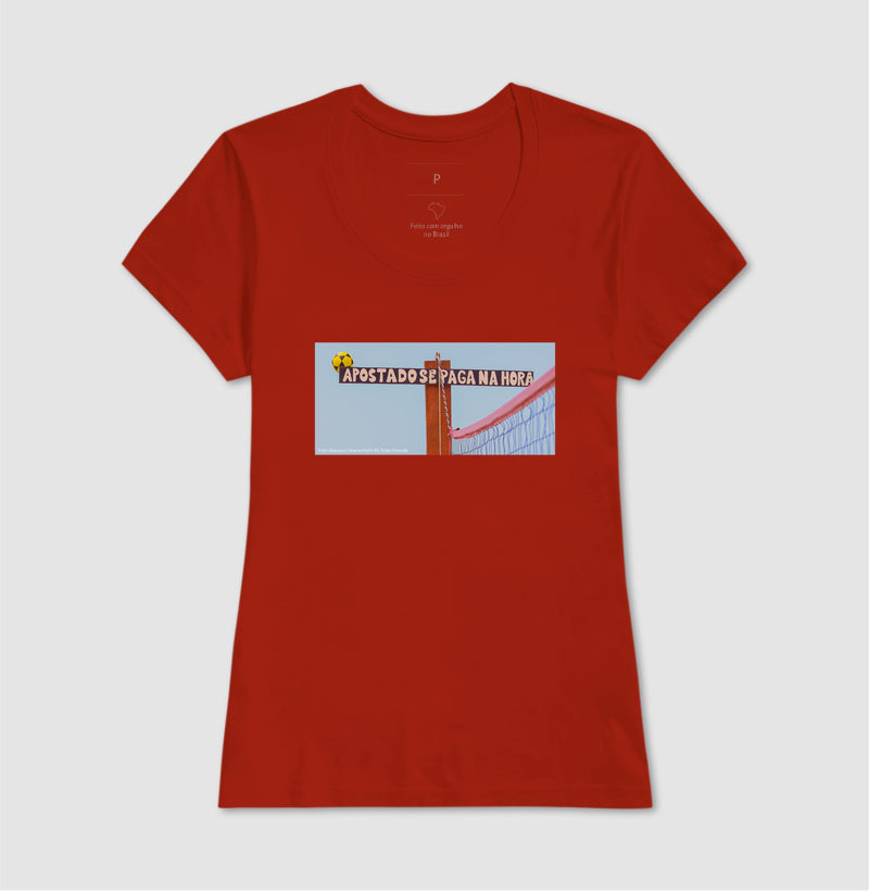Camiseta Apostado Se Paga na Hora Futevôlei