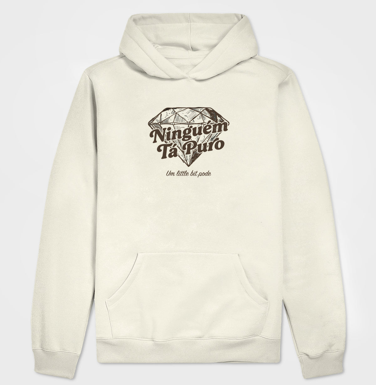 Hoodie Moletom Ninguém Tá Puro QuebraNunca