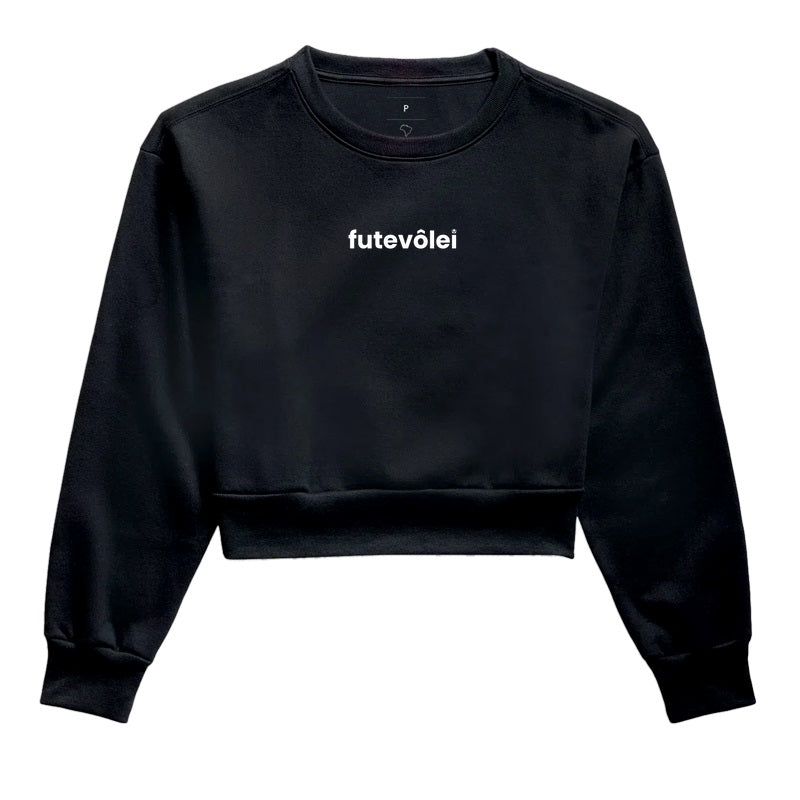 Cropped Moletom Minimalista Futevôlei
