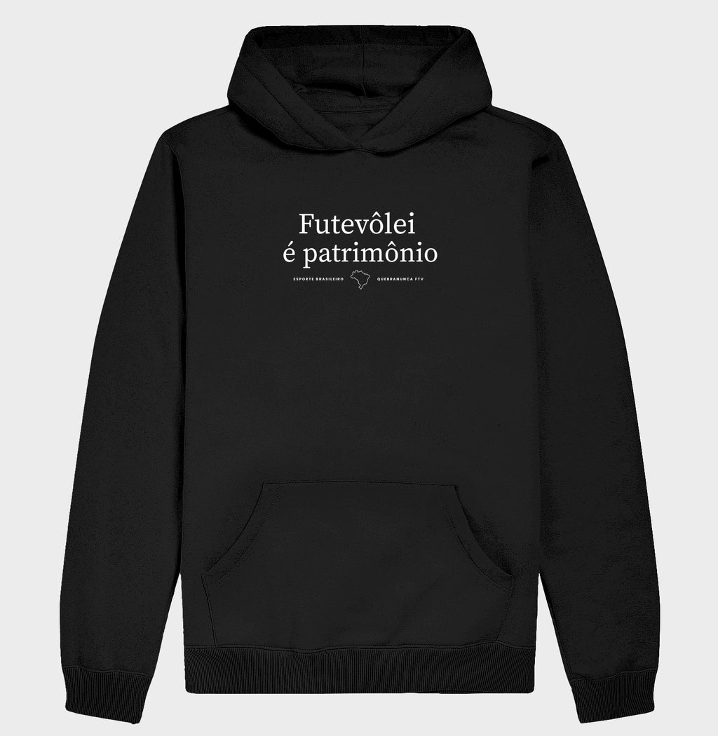 Hoodie Moletom Patrimônio QuebraNunca