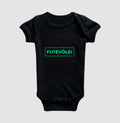 Body Infantil Futevôlei Verde Neon