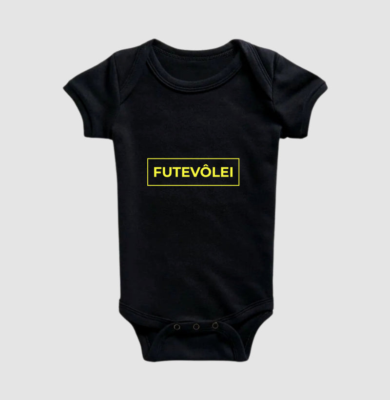 Futevôlei amarelo neon