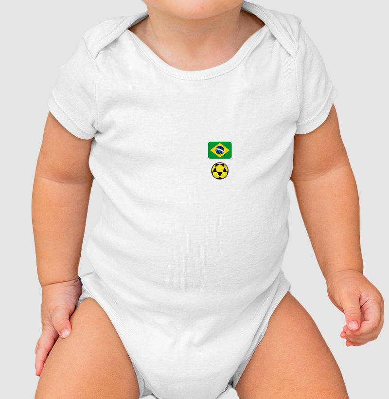 Body Infantil Brasil Futevôlei