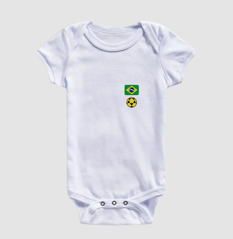 Body Infantil Brasil Futevôlei