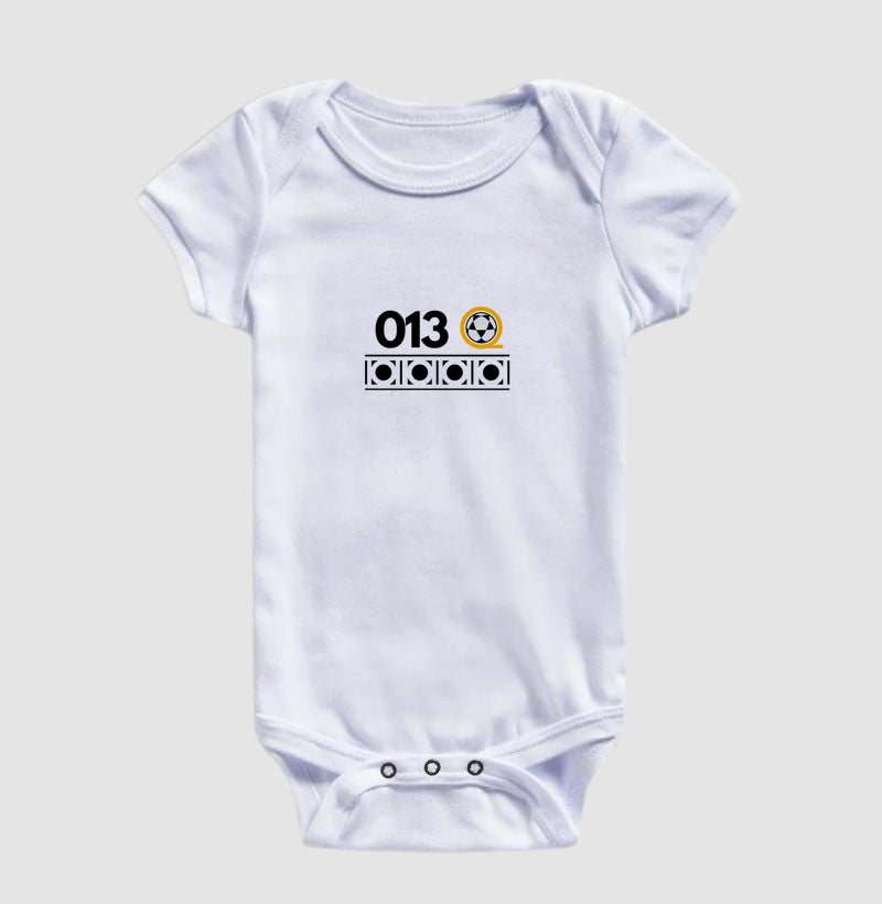 Body Infantil Muro de Santos 013 — Branco