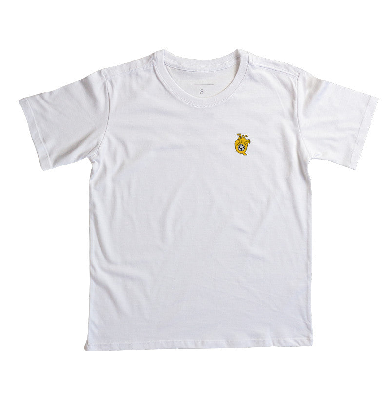 Camiseta Infantil Coração Futevôlei