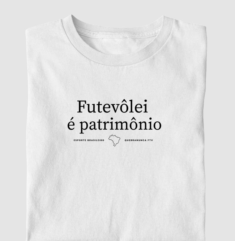Camiseta Patrimônio QuebraNunca