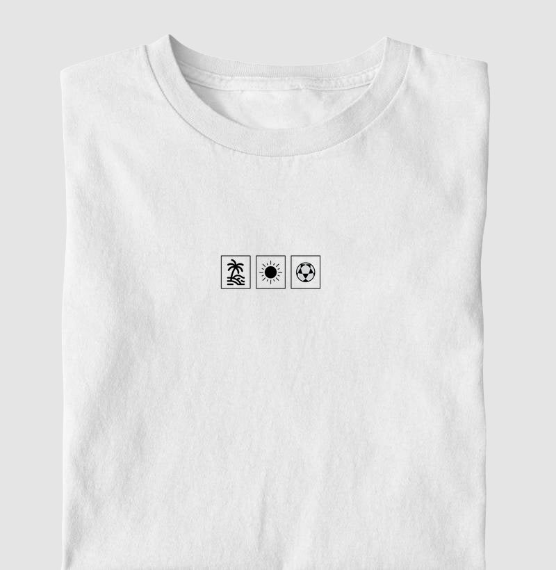 Camiseta Verão em 3 Atos Futevôlei