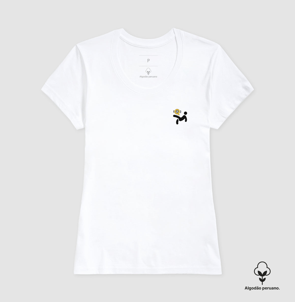 Camiseta Bicicleta Futevôlei Algodão Peruano