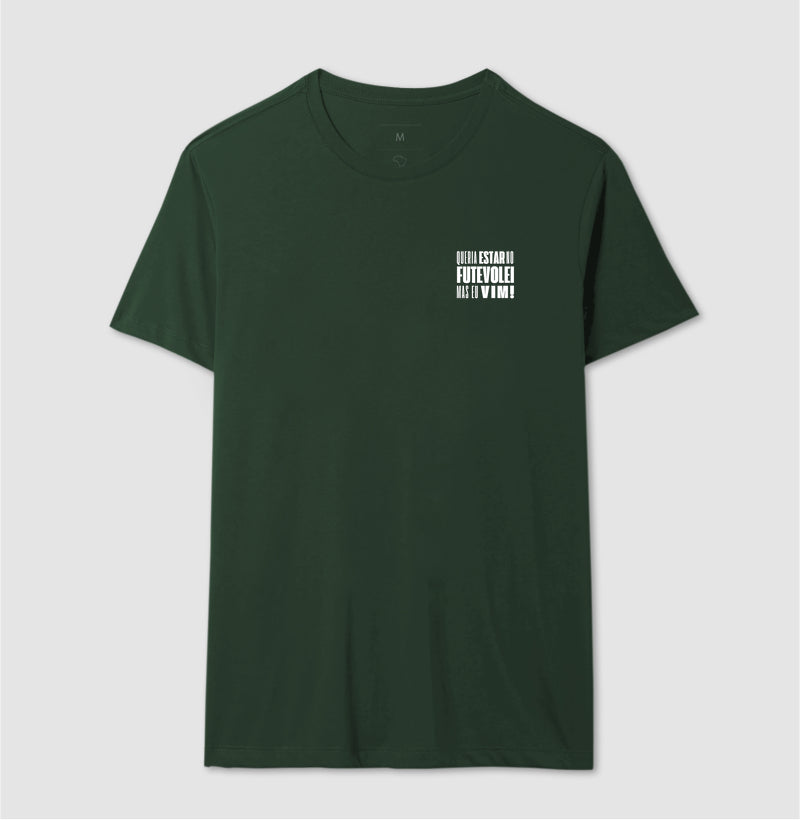 Camiseta Queria Estar no Futevôlei