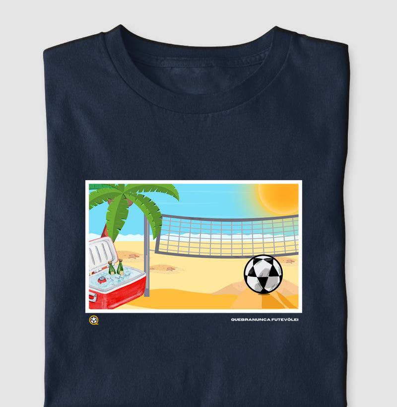 Camiseta Desenho de Futevôlei