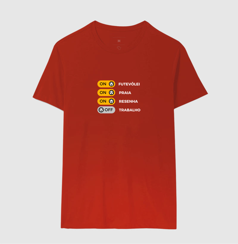 Camiseta de Futevôlei Trabalho OFF