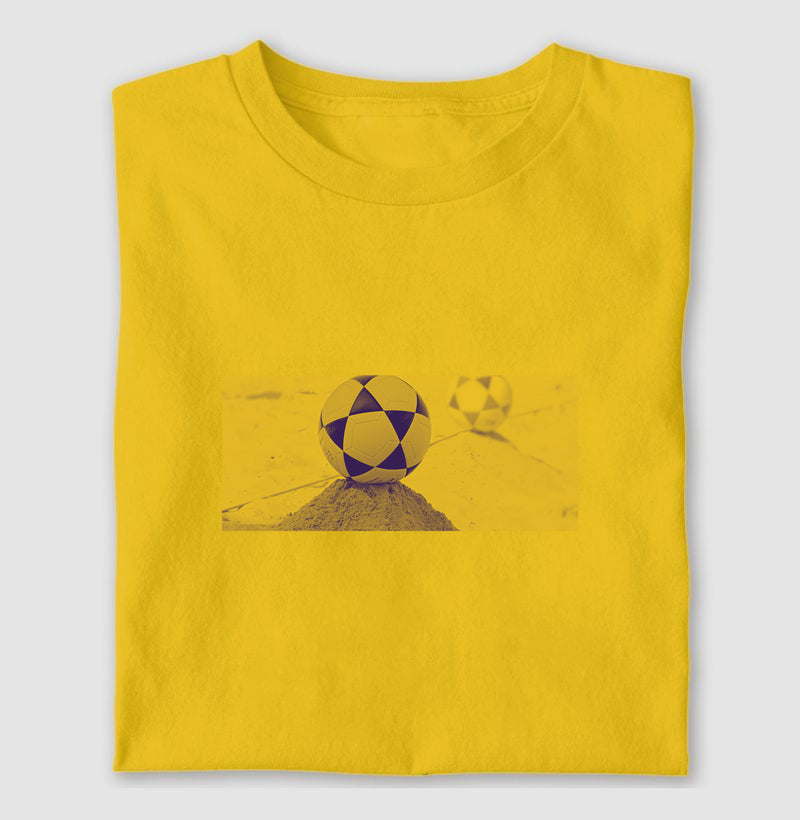 Camiseta Perspectiva de Areia – Rebeca Duarte Amarela