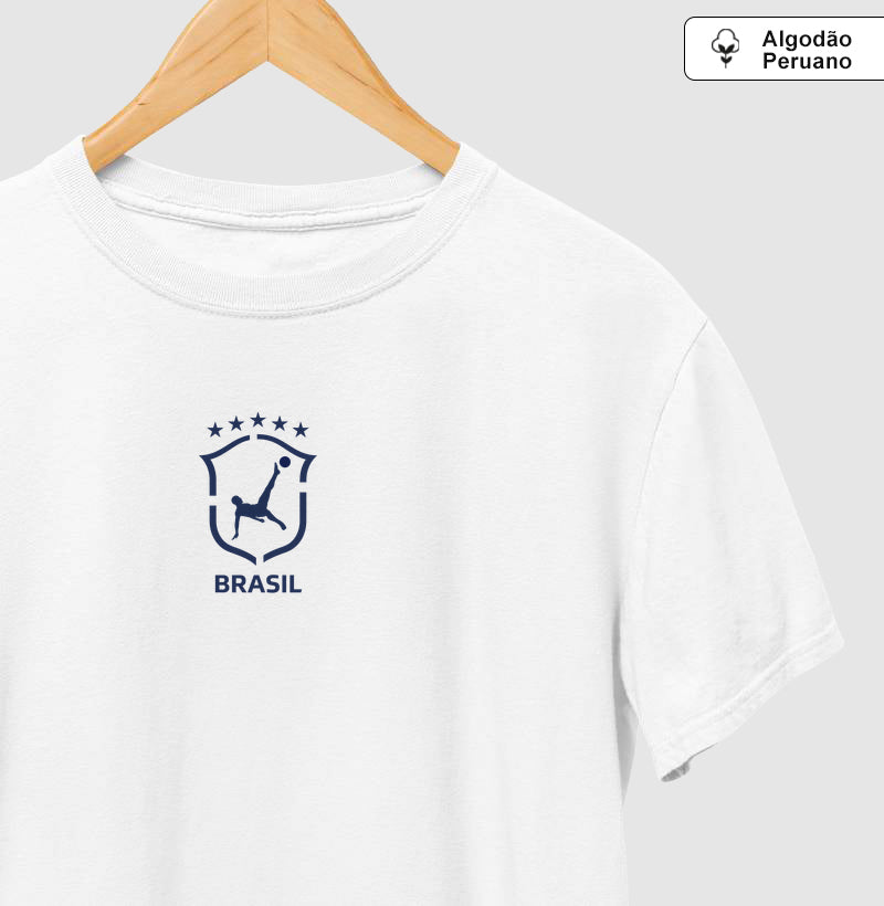 Camiseta Brasil Futevôlei II Algodão Peruano
