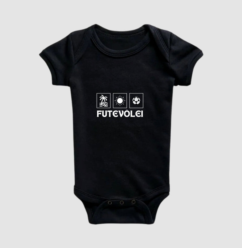 Body Infantil Verão em 3 Atos Futevôlei