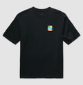 Camiseta Oversized Desenho de Futevôlei