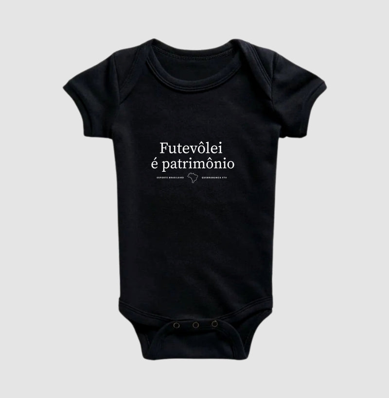 Body Infantil Patrimônio QuebraNunca