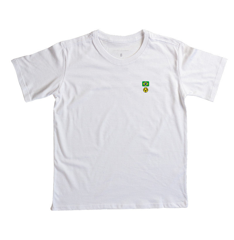 Camiseta Infantil Brasil Futevôlei