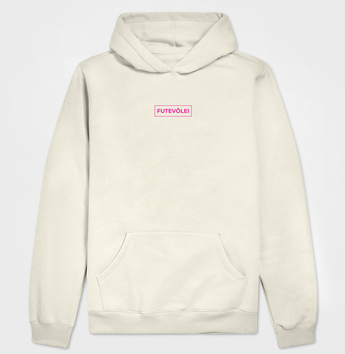 Hoodie Moletom Futevôlei Rosa Neon