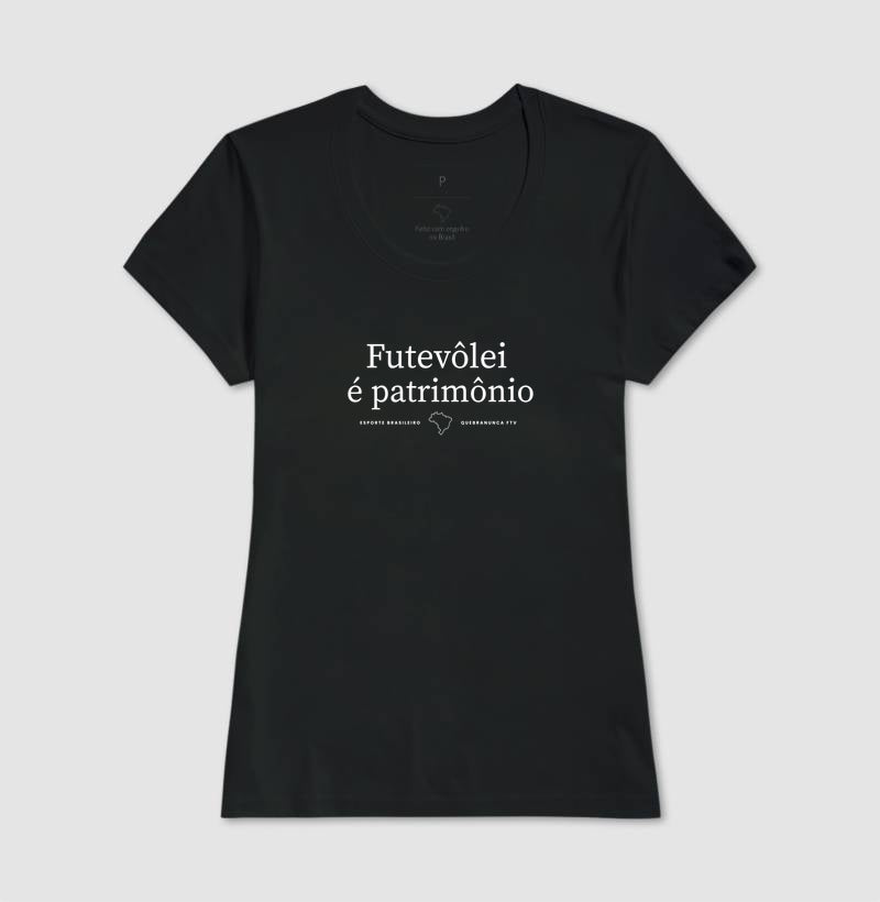 Camiseta Patrimônio QuebraNunca
