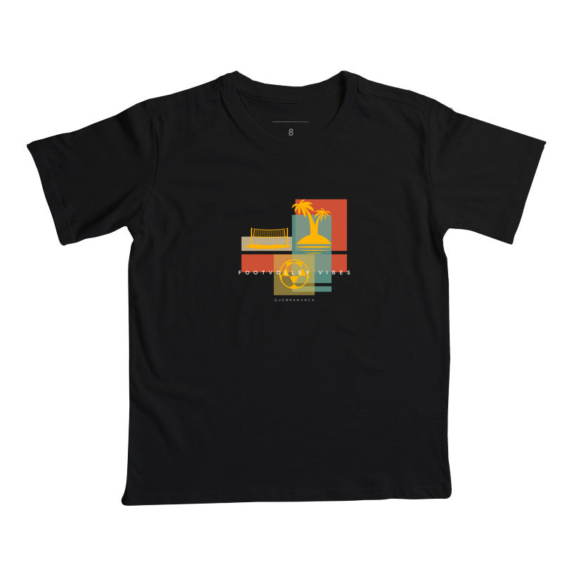Camiseta Infantil Footvolley Vibes