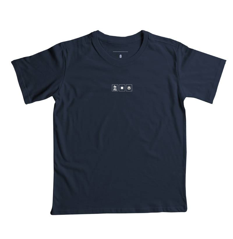 Camiseta Infantil Verão em 3 Atos Futevôlei
