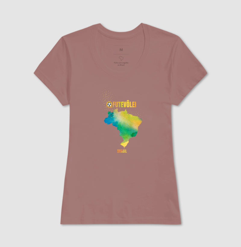 Camiseta Futevôlei Brasil