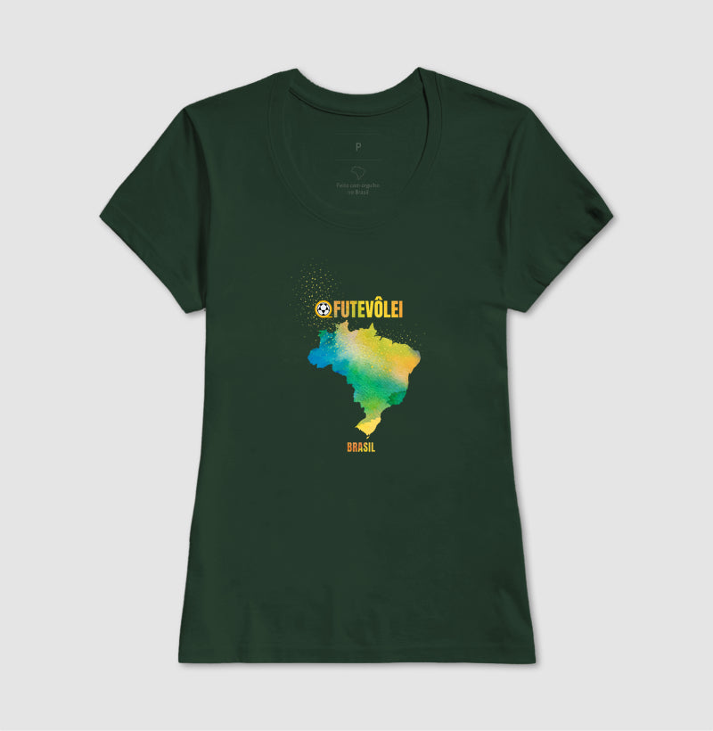Camiseta Futevôlei Brasil