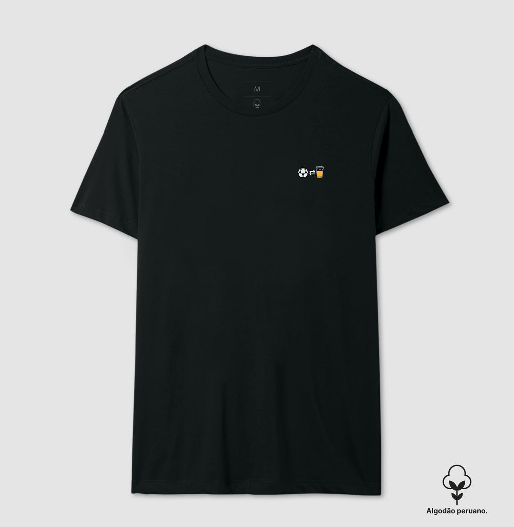 Camiseta Jogo e Brinde Algodão Peruano
