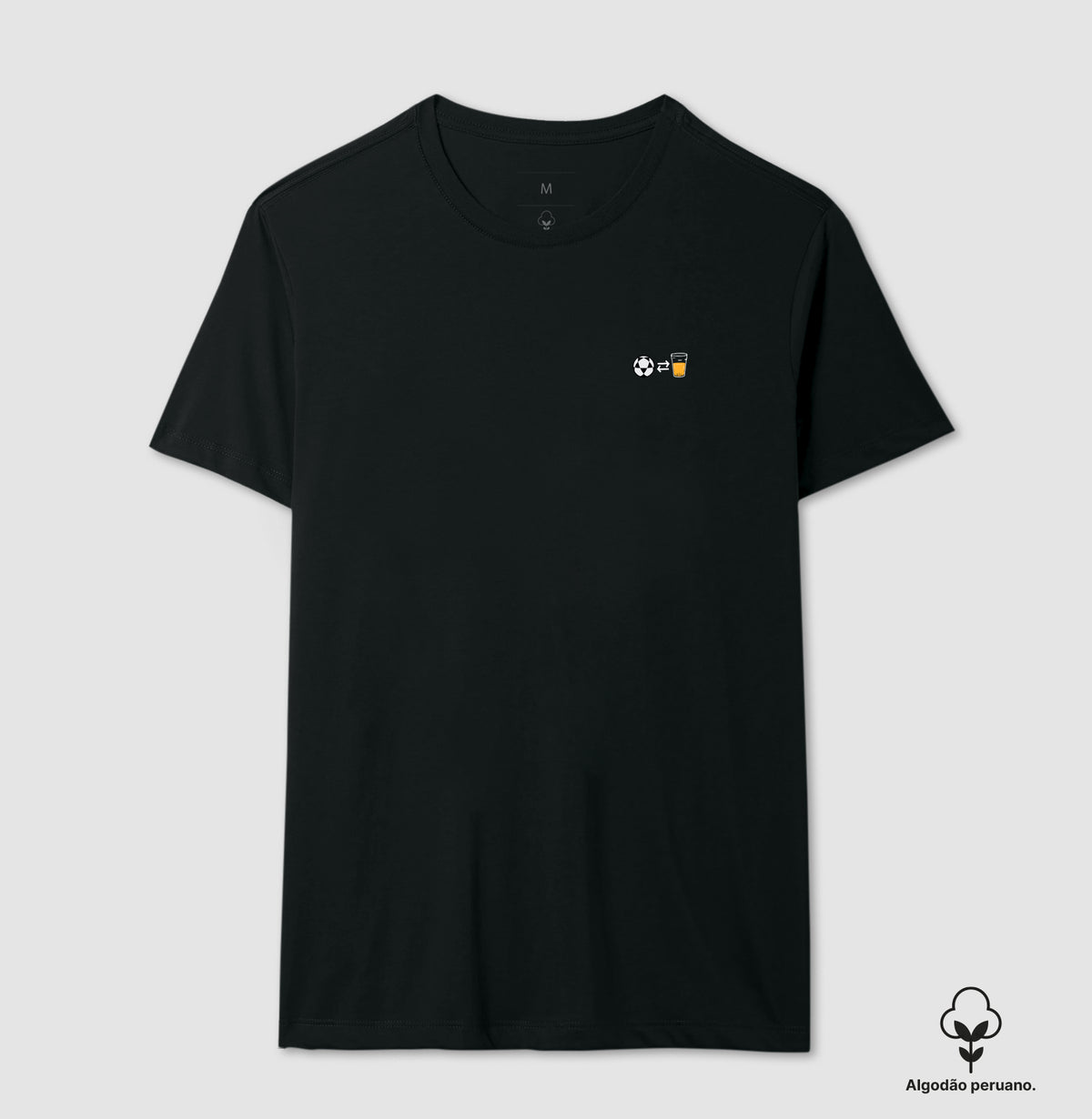 Camiseta Jogo e Brinde Algodão Peruano