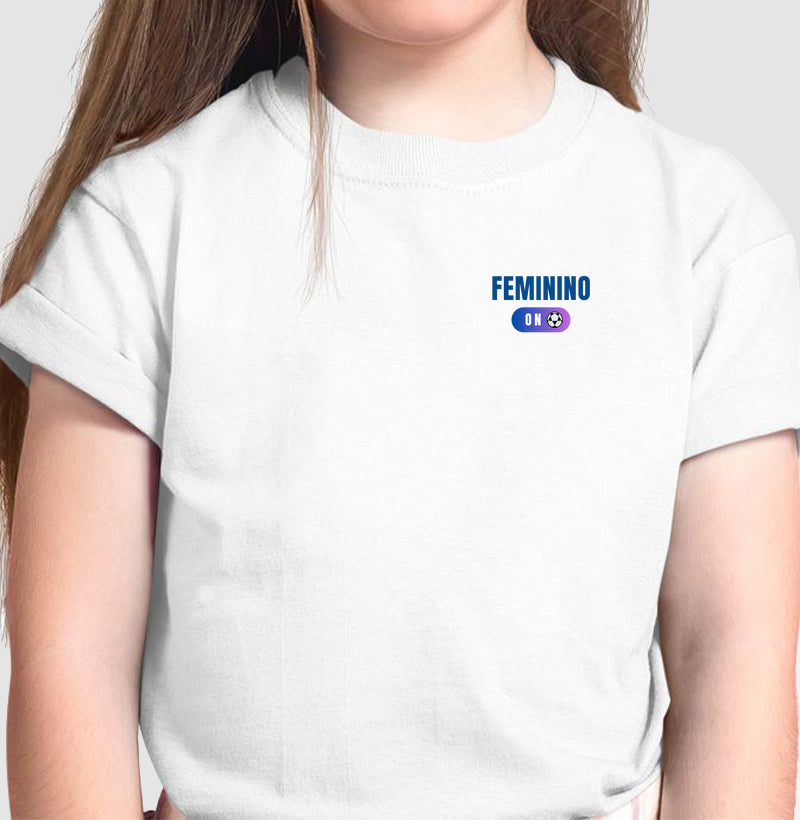 Camiseta Infantil Feminino ON Futevôlei