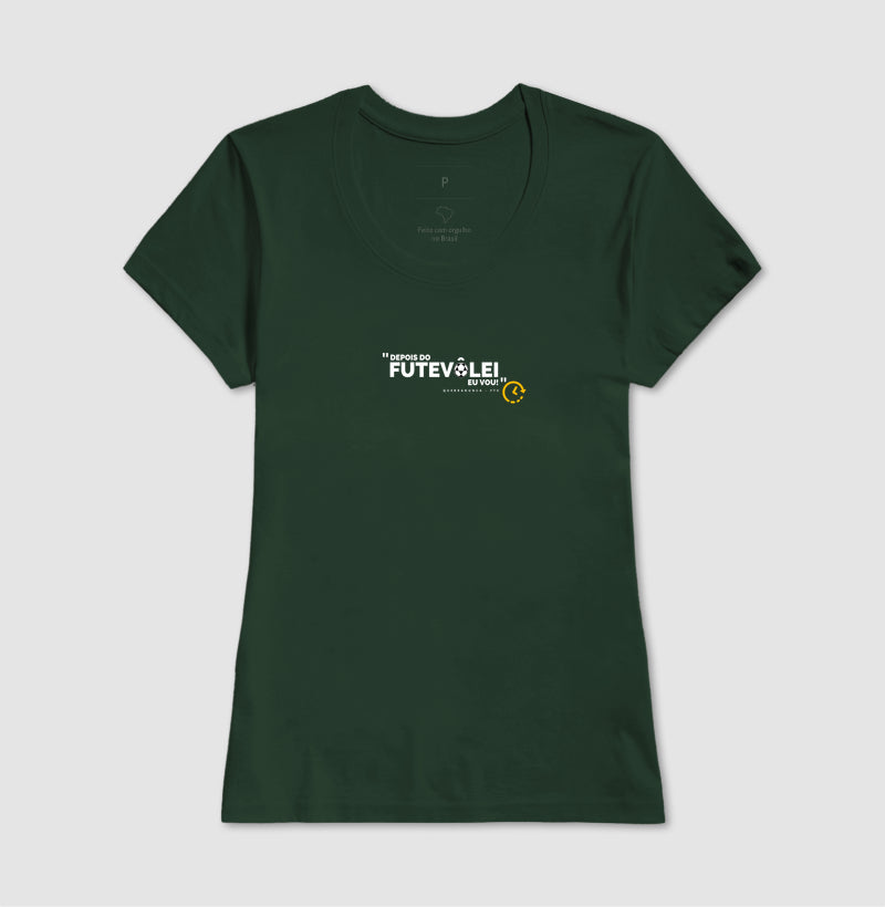 Camiseta Depois do Futevôlei Eu Vou