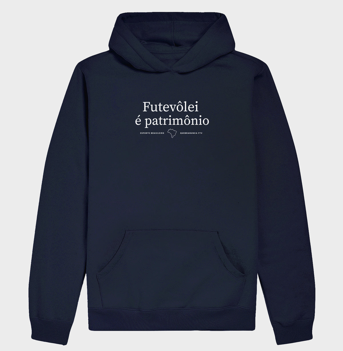 Hoodie Moletom Patrimônio QuebraNunca