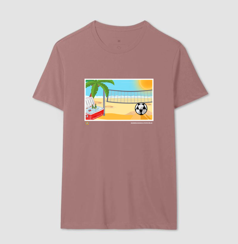 Camiseta Desenho de Futevôlei