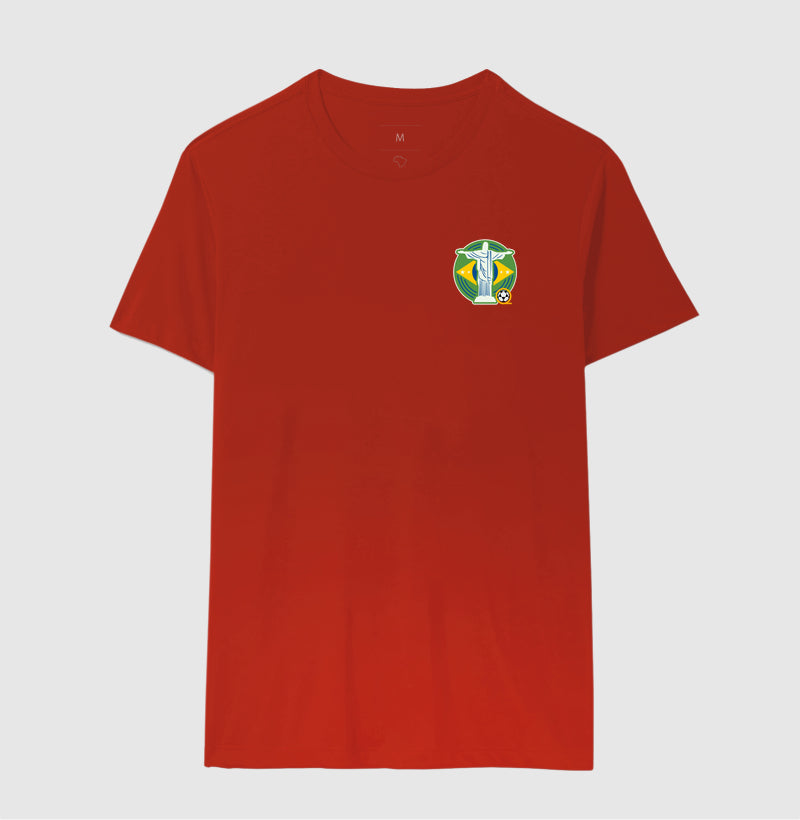 Camiseta Cristo Verde e Amarelo Futevôlei