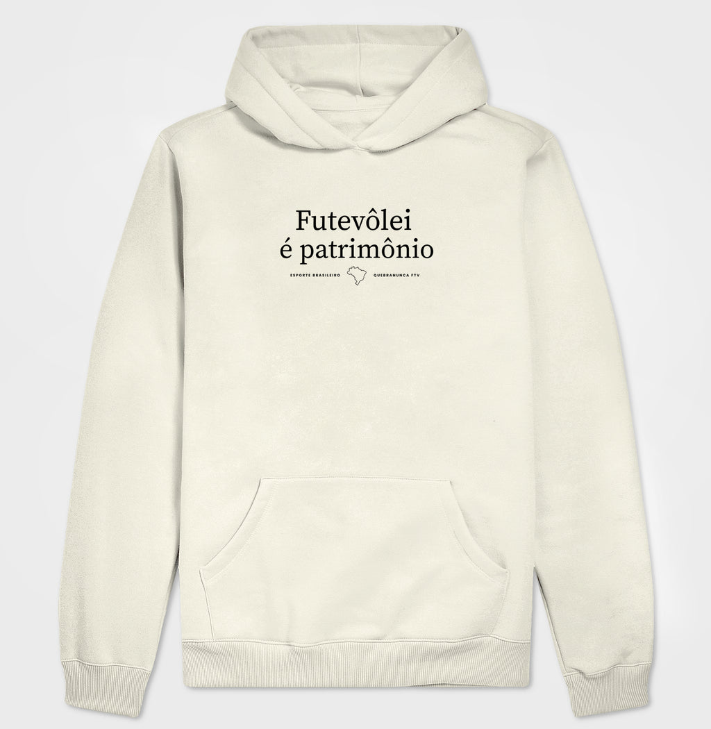 Hoodie Moletom Patrimônio QuebraNunca