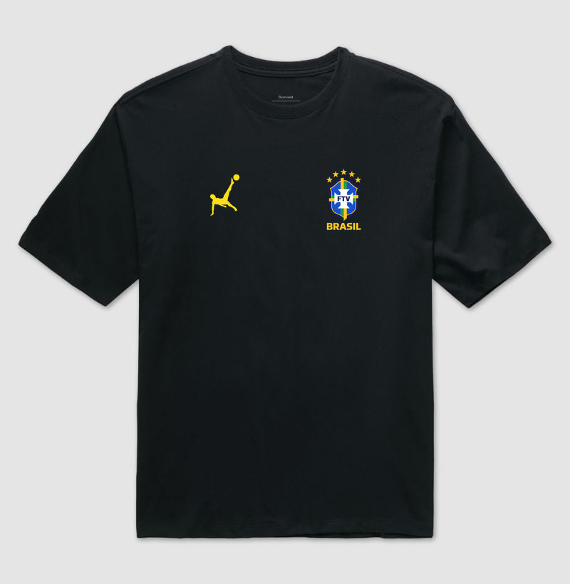 Camiseta Oversized Brasil Futevôlei
