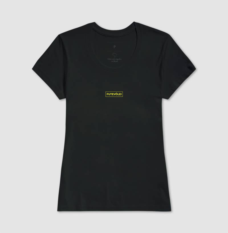 Camiseta Futevôlei Amarelo Neon