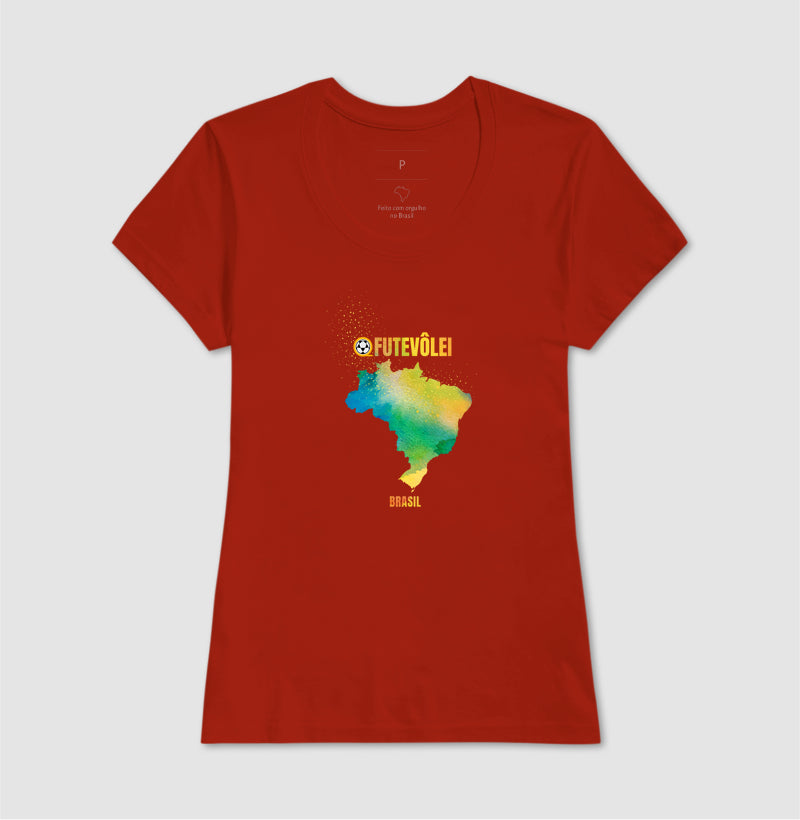 Camiseta Futevôlei Brasil
