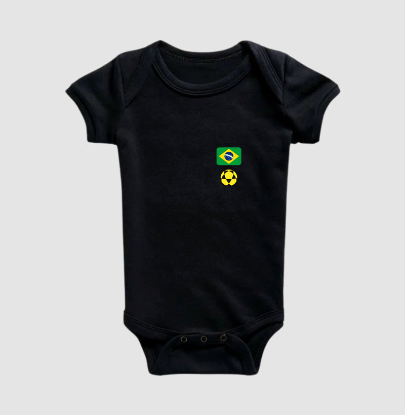 Body Infantil Brasil Futevôlei