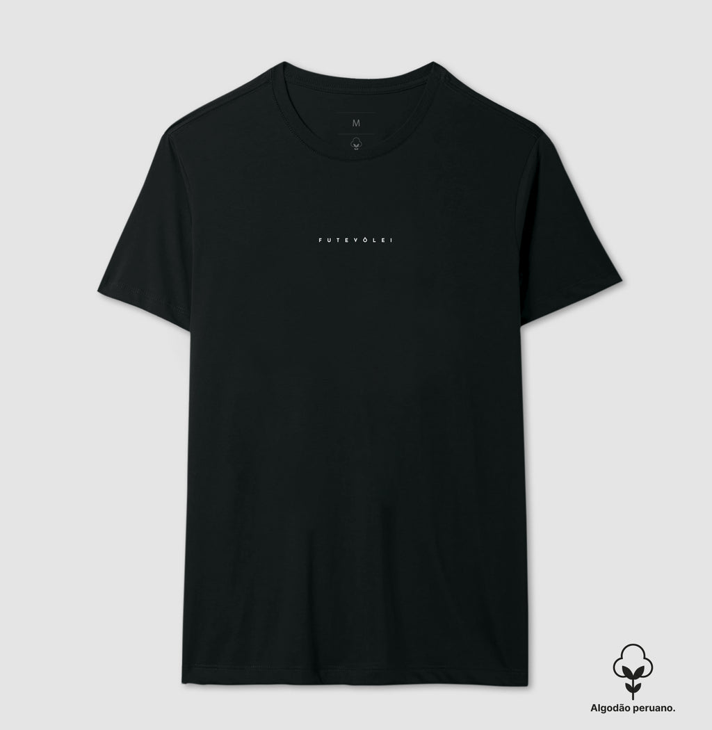 Camiseta Minimalista Futevôlei Algodão Peruano