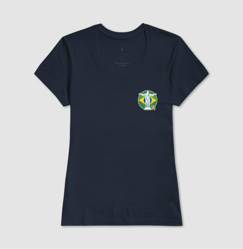 Camiseta Cristo Verde e Amarelo Futevôlei