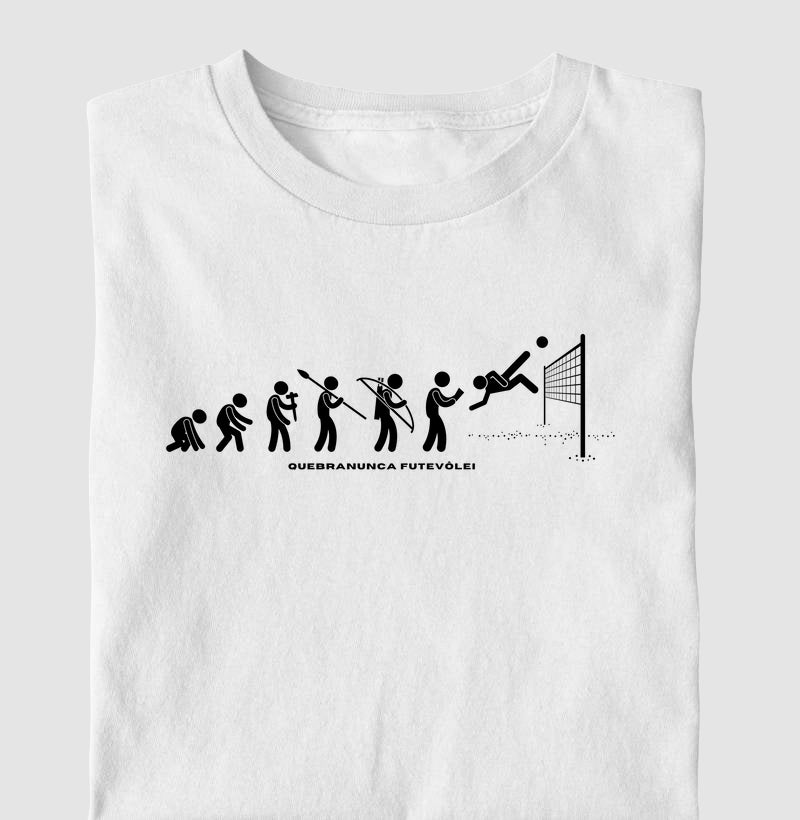 Camiseta Evolução do Futevôlei
