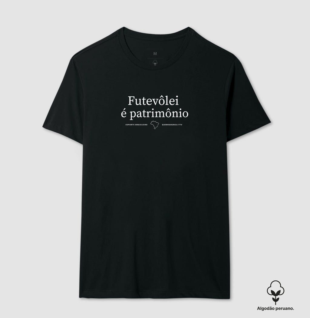 Camiseta Patrimônio Algodão Peruano