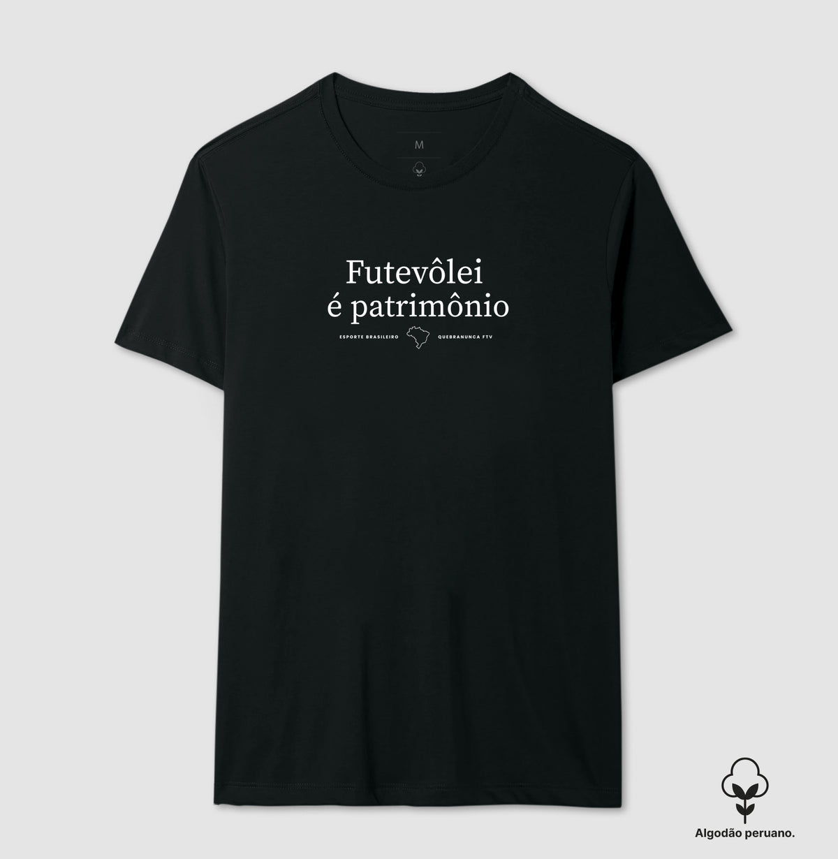 Camiseta Patrimônio Algodão Peruano